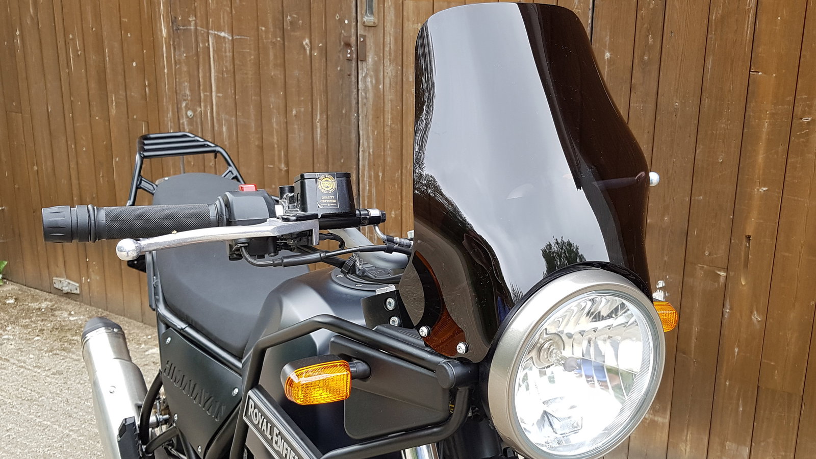 Skidmarx screen for Royal Enfield Himalayan released
